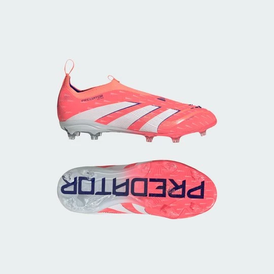 Obrázek produktu Kopačky Predator Elite Laceless Firm Ground Kids Adidas oranžová