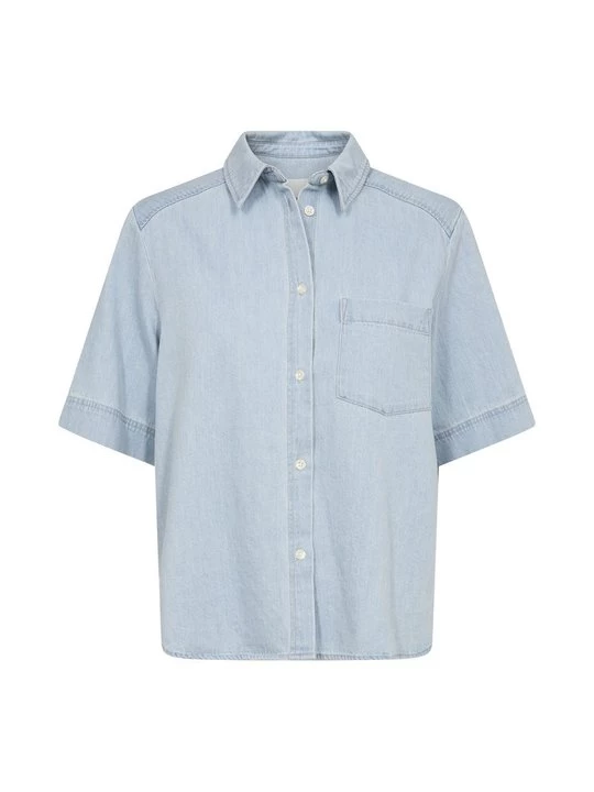Obrázek produktu Košilová halenka Part Two modrý denim