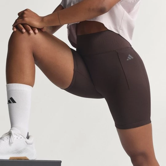 Obrázek produktu Krátké legíny Optimé Adidas Aurora Coffee