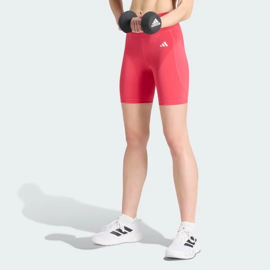 Obrázek produktu Krátké legíny Optimé Essentials Stash Pocket 7-Inch Adidas Power Pink