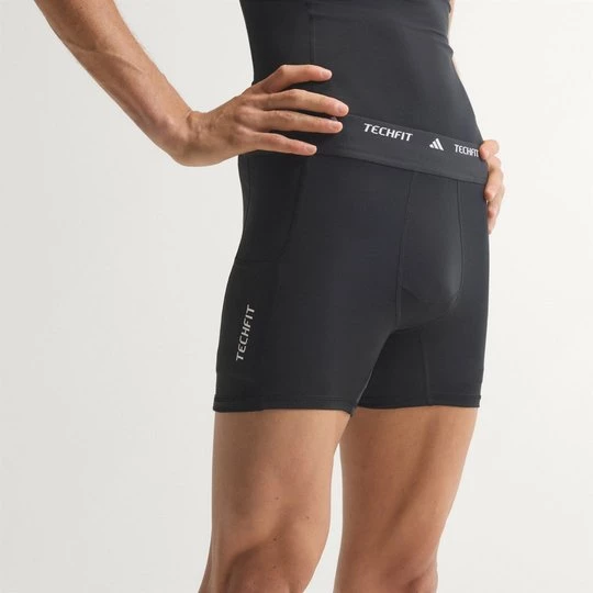Obrázek produktu KRÁTKÉ LEGÍNY TECHFIT HYBRID Adidas černá