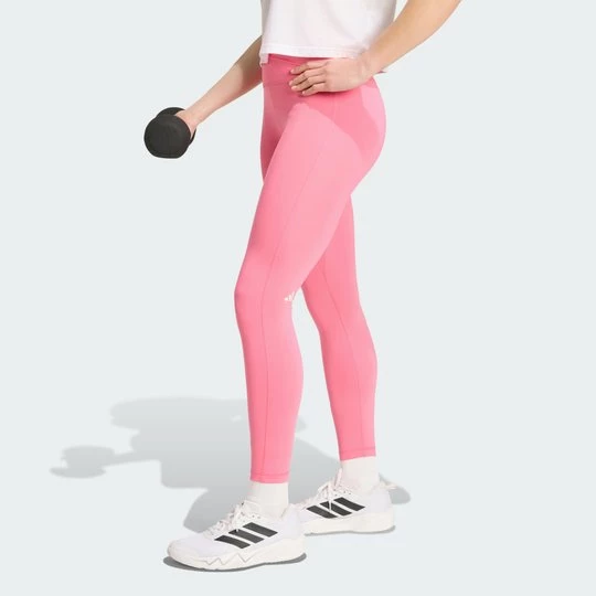 Obrázek produktu Legíny 3 Stripes Studio All Me 7/8 X-Over Adidas Pink Fusion