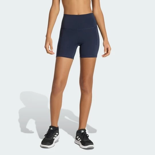 Obrázek produktu Legíny 3 Stripes Studio All Me Booty Short Adidas Legend Ink