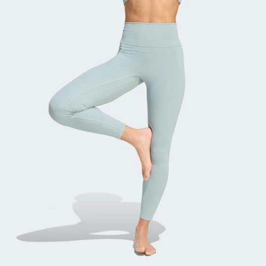 Obrázek produktu Legíny adidas All Me Rib 7/8 Wonder Sage
