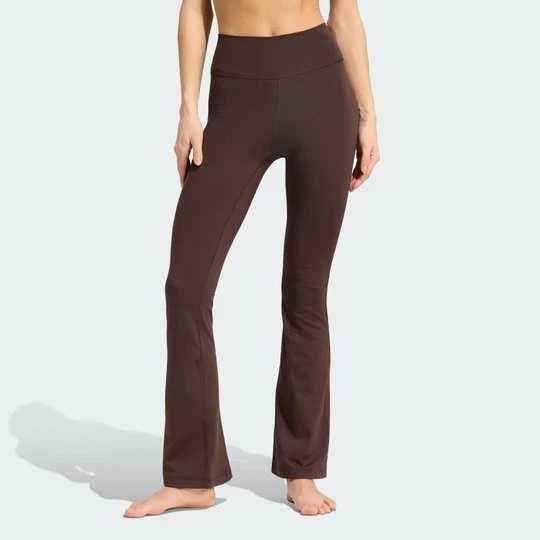 Obrázek produktu Legíny All Me Essentials Flare Adidas Aurora Coffee
