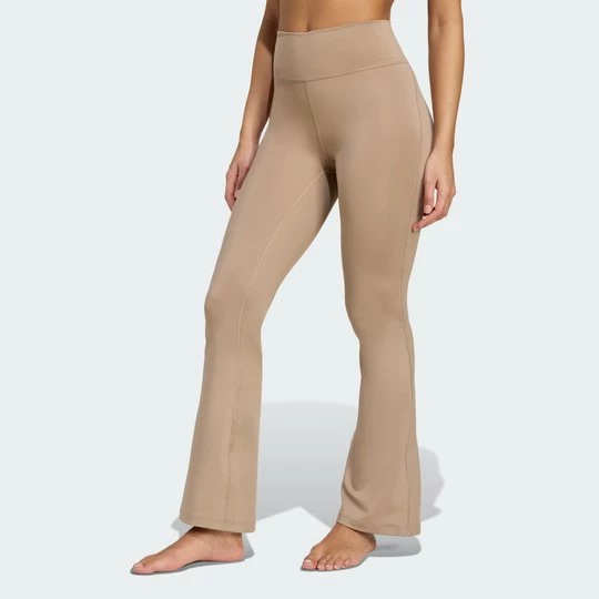 Obrázek produktu Legíny All Me Essentials Flare Adidas hnědá