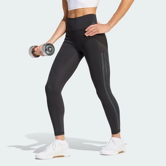 Obrázek produktu Legíny Optime Workout 3-Stripes 7/8 Adidas černá