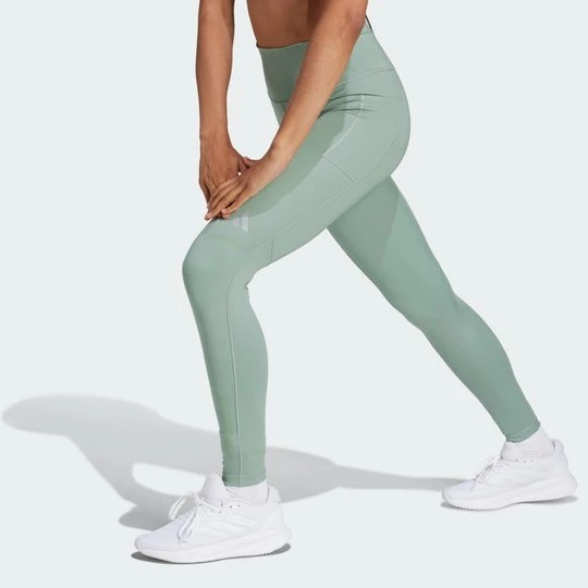 Obrázek produktu Legíny Ultimateadidas Reflective 7/8 Silver Green