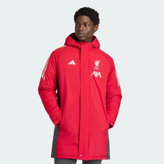 Obrázek produktu Liverpool FC Tiro 24 Stadium Parka Adidas Strawberry Red