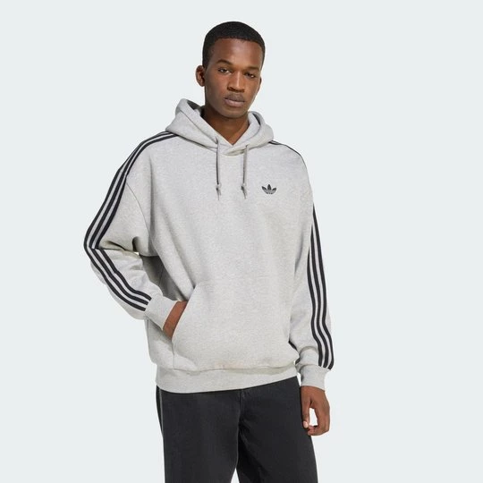 Obrázek produktu MIKINA ADICOLOR CLASSICS 3-STRIPES Adidas Medium Grey Heather