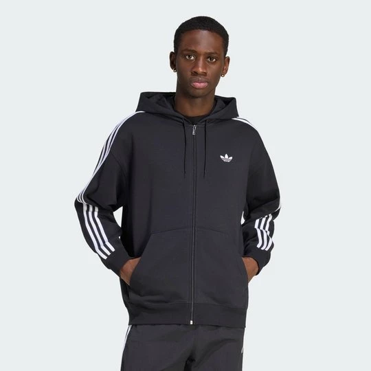 Obrázek produktu Mikina adidas Adicolor Oversize Full-Zip černá