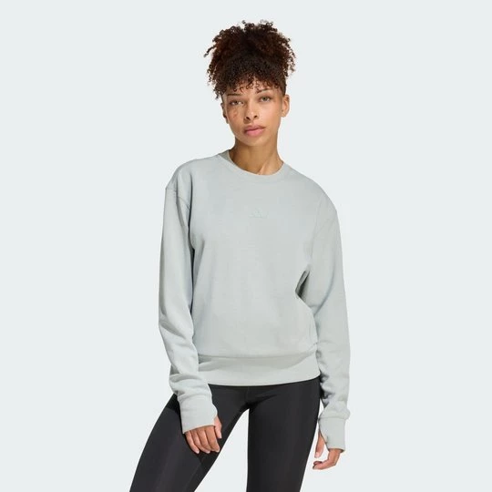 Obrázek produktu Mikina Designed-for-Training Warm-Up Crewneck Adidas Wonder Sage