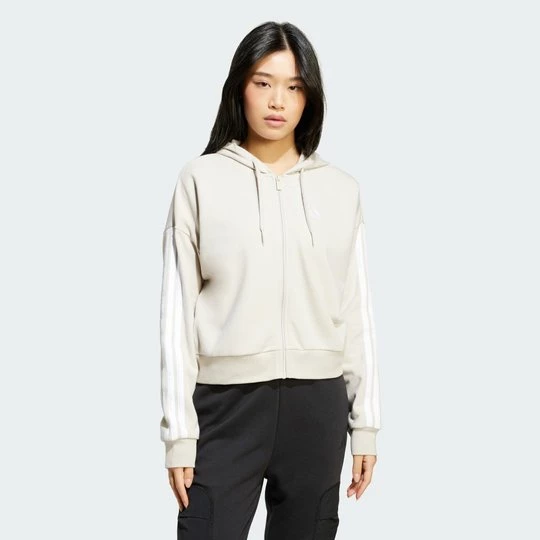 Obrázek produktu Mikina Essentials 3-Stripes French Terry Full-Zip Adidas