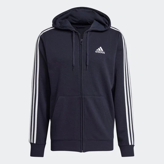 Obrázek produktu Mikina Essentials French Terry 3-Stripes Full-Zip Adidas