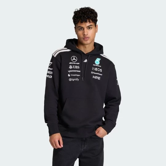 Obrázek produktu Mikina MERCEDES - AMG PETRONAS FORMULA 1 TEAM DRIVER HOOD Adidas černá