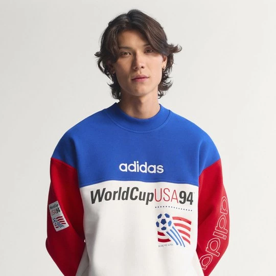 Obrázek produktu Mikina s potiskem Adidas modrá