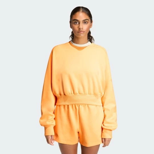 Obrázek produktu Mikina Soft Lux Loose Adidas Semi Ice Tangerine