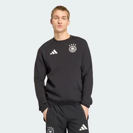 Obrázek produktu Mikina Tiro Travel Crew Německo Adidas černá