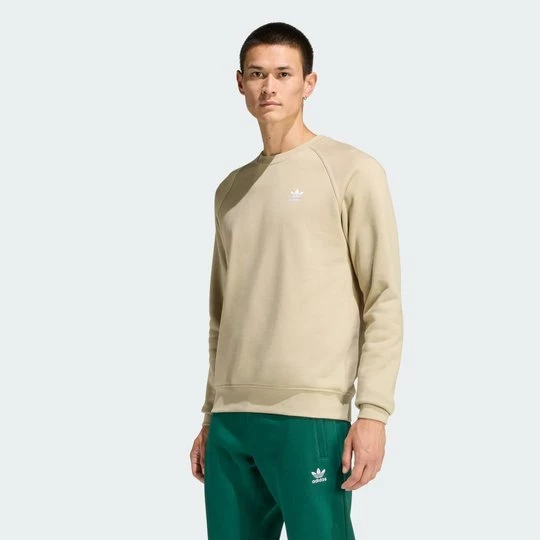 Obrázek produktu Mikina Trefoil Essentials Crew Adidas Stone Khaki