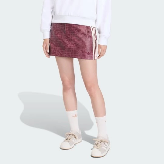 Obrázek produktu MINISUKNĚ PLEATHER Adidas vínová