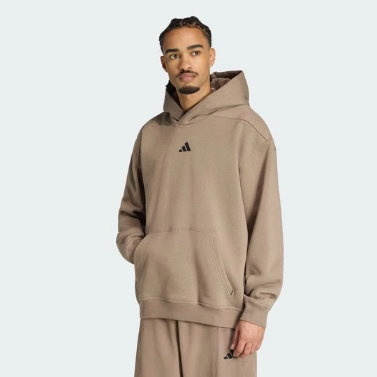 Obrázek produktu Nadrozměrná tréninková mikina s kapucí PrimeLift Adidas Khaki Six