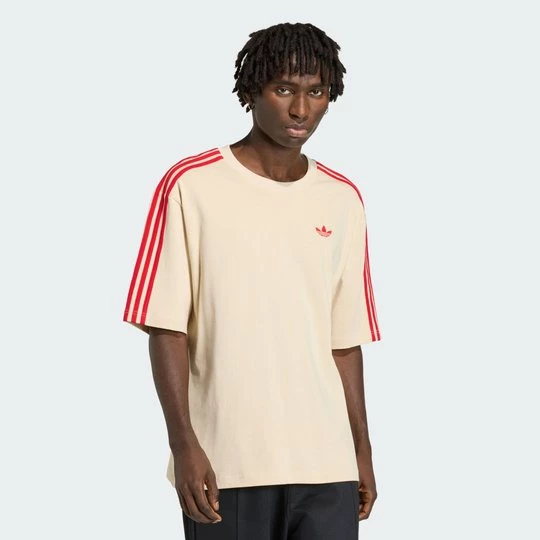 Obrázek produktu OVERSIZED TRIČKO ADICOLOR 3-STRIPES Adidas béžová