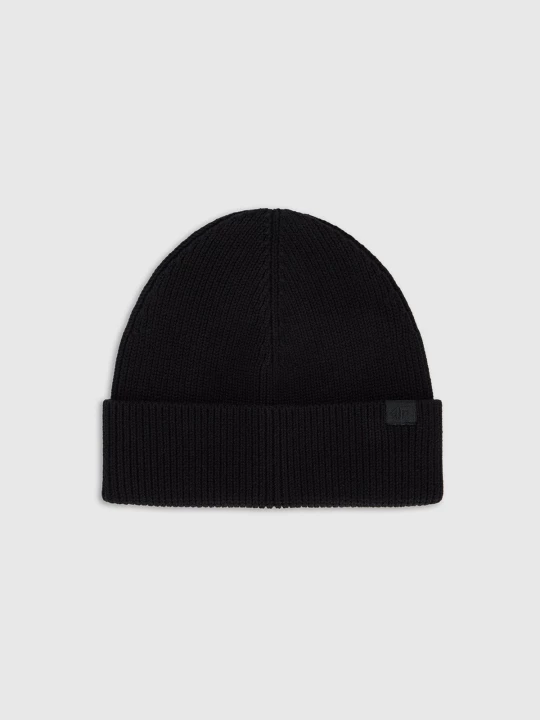 Obrázek produktu Pánská beanie čepice - černá 4F