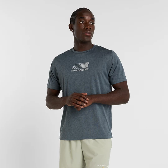 Obrázek produktu Pánské tričko New Balance MT51204GT – šedé
