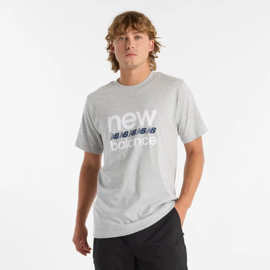 Obrázek produktu Pánské tričko New Balance MT51940AG – šedé