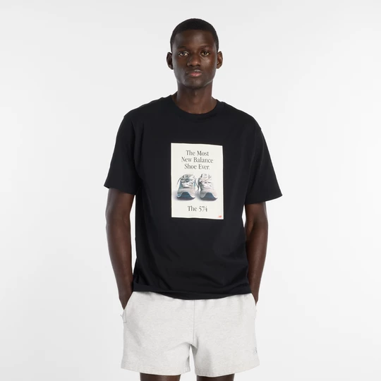 Obrázek produktu Pánské tričko New Balance MT61B0WFBK – černé