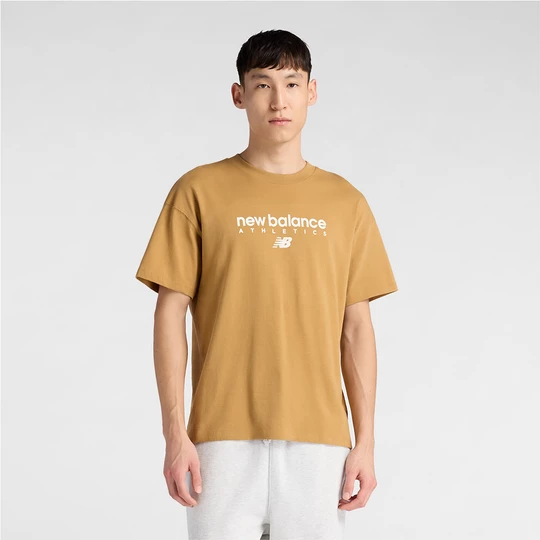 Obrázek produktu Pánské tričko New Balance MT61D0U5ABG – oranžová