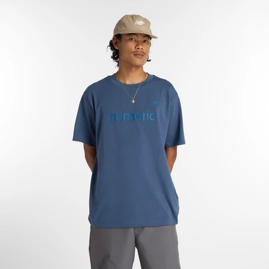 Obrázek produktu Pánské tričko New Balance Numeric MT51955VTI – tmavomodrá