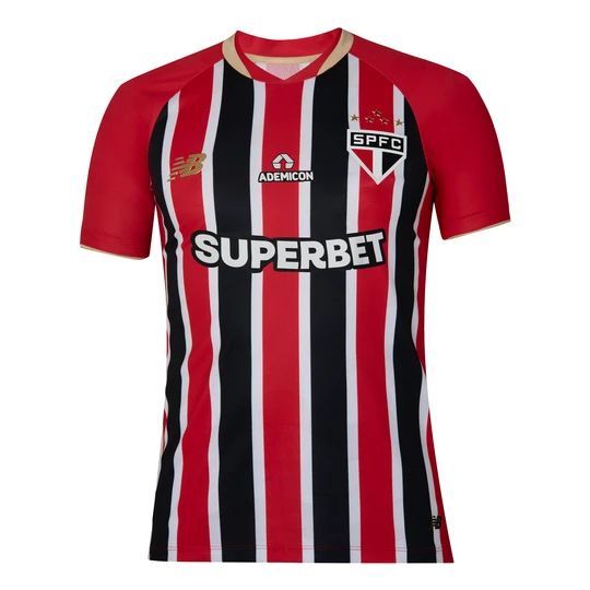 Obrázek produktu Pánské tričko New Balance Sao Paulo FC MT831835AWY – červené