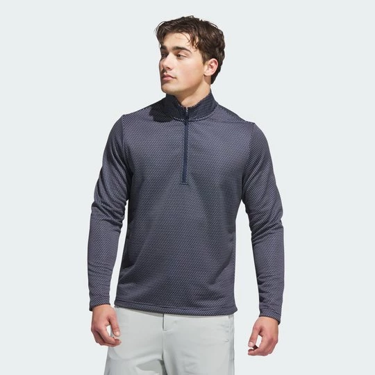 Obrázek produktu Performance Printed Quarter-Zip Adidas Collegiate Navy