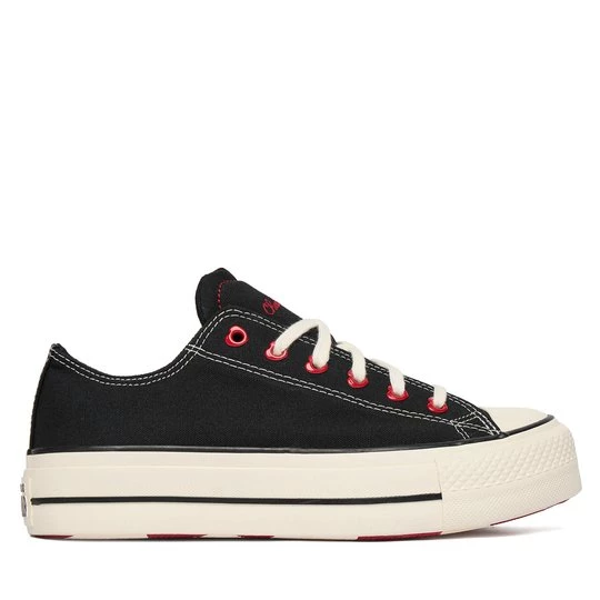 Obrázek produktu Plátěnky Converse Chuck Taylor All Star Lift Platform Hearts A19059C Černá