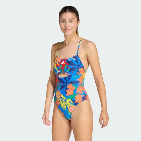 Obrázek produktu PLAVKY MEXICANA FLORALS SE ZAVAZOVÁNÍM NA ZÁDECH Adidas
