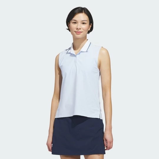 Obrázek produktu Polo bez rukávů Beyond The Course Twistknit Adidas Crystal Sky