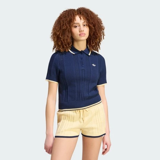 Obrázek produktu POLO TRIČKO CABLE KNIT CALI Adidas Night Indigo