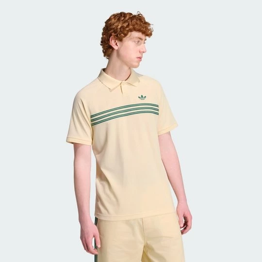 Obrázek produktu POLO TRIČKO CHEST STRIPES Adidas Warm Vanilla