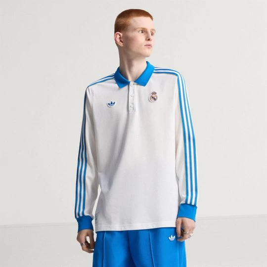 Obrázek produktu Polo tričko Real Madrid Terrace Icons sdlouhým rukávem Adidas
