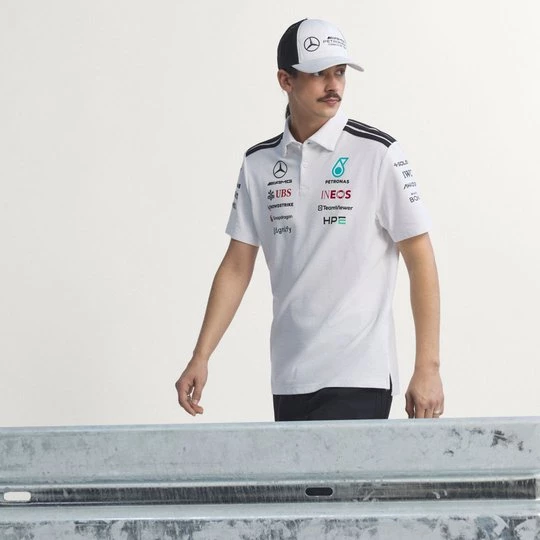 Obrázek produktu Polokošile MERCEDES - AMG PETRONAS FORMULA 1 TEAM ENGINEERS Adidas bílá