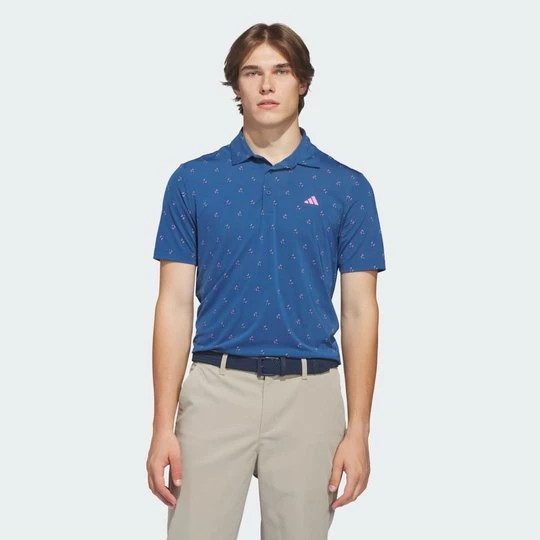 Obrázek produktu POLOKOŠILE ULTIMATE365 ESSENCE PRINT CLIMACOOL Adidas Dusky Petrol