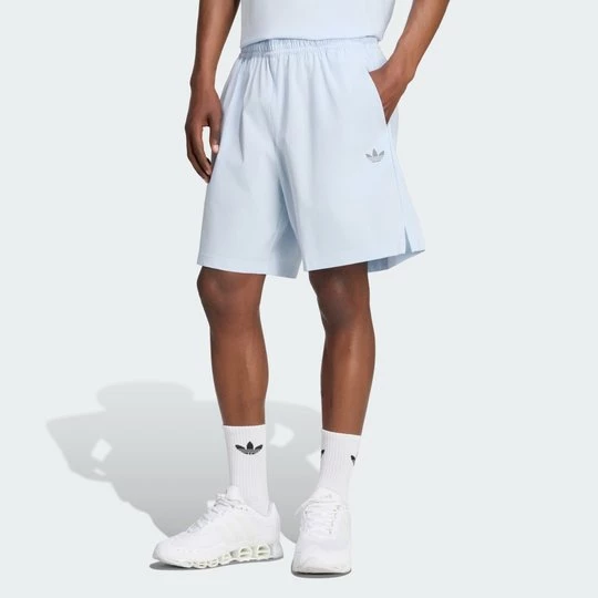 Obrázek produktu POLYESTEROVÉ ŠORTKY TECH TREFOIL ESSENTIALS Adidas Crystal Sky