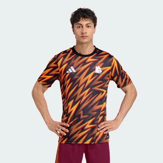 Obrázek produktu Předzápasový dres AS Roma 25/26 Adidas černá