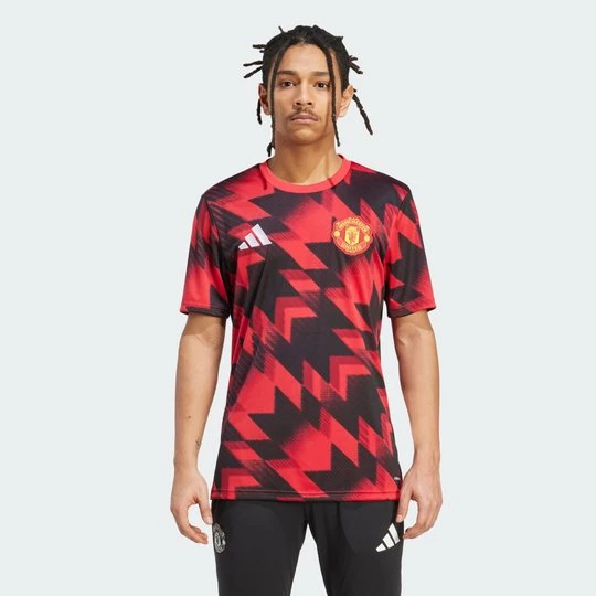 Obrázek produktu Předzápasový dres Manchester United 25/26 Adidas Mufc Red