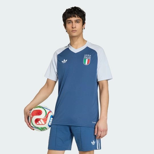Obrázek produktu Předzápasový venkovní dres Itálie 26 Adidas Night Marine