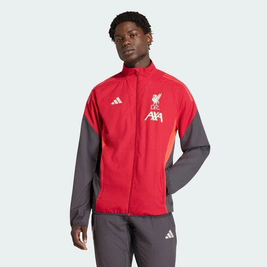 Obrázek produktu Prezentační bunda Liverpool FC Tiro 25 Competition Adidas Strawberry Red