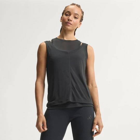 Obrázek produktu PRŮSVITNÉ TÍLKO SOFT LUX Adidas černá