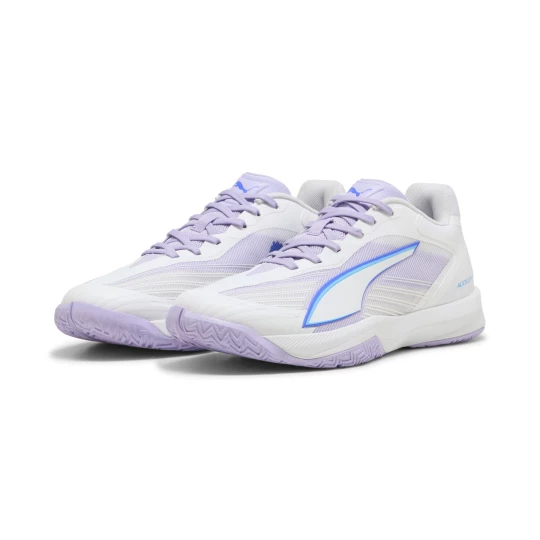 Obrázek produktu PUMA Accelerate Turbo 5 Handball Shoes Women, Women, White/Royal Sapphire/Light Lavender fialová