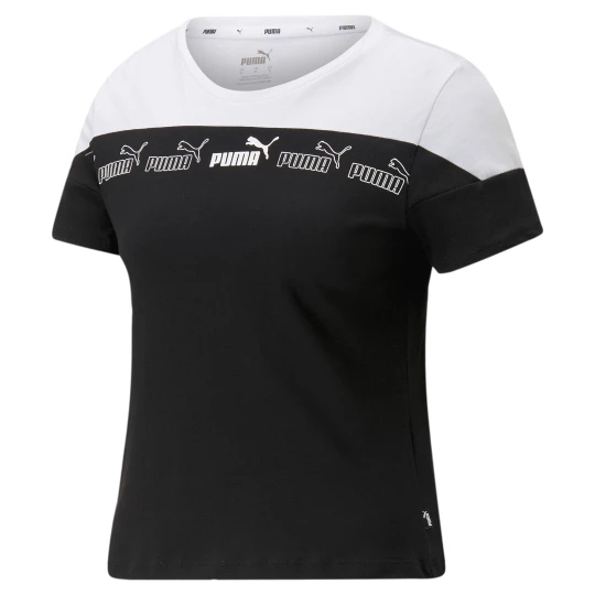 Obrázek produktu PUMA Around the Block Tee Women, Clothing, Black/White